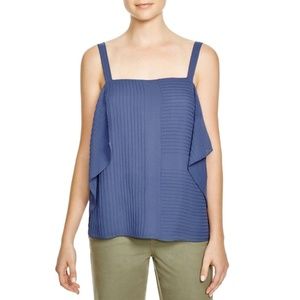 NWT Tory Burch Silk Pintuck Tank